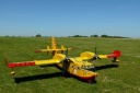 Poslední práce Zdeňka Klečky, Canadair - r. 3500mm, 2x 50ccm, hmotnost- dost